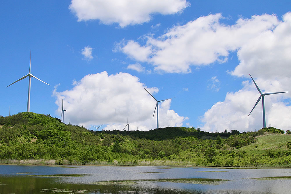 桧山高原風力発電所